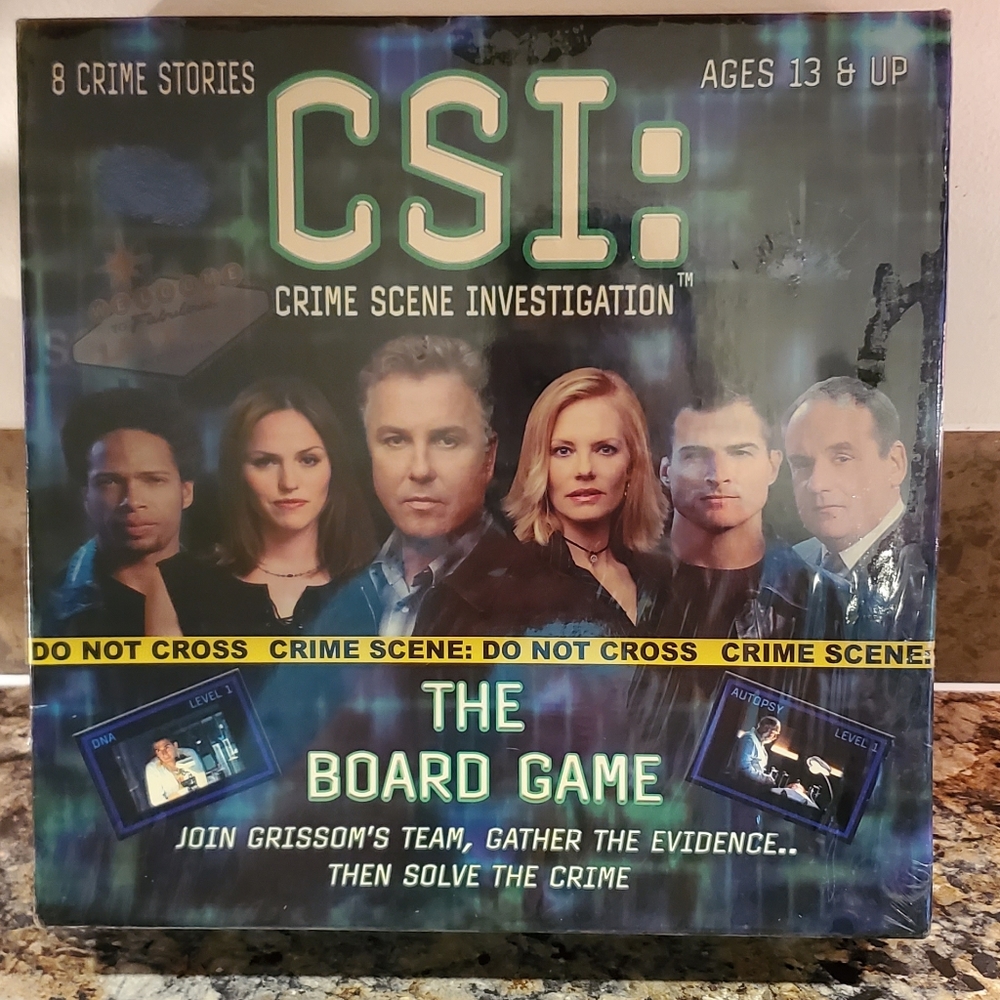 CSI: Crime Scene Investigation The Board Game
